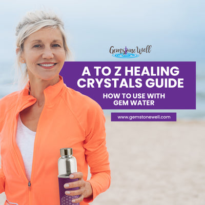 how to use healing crystals with gem water