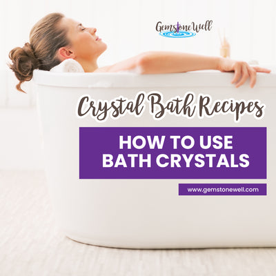 how to use bath crystals