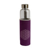 Neoprene Water Bottle Sleeve - (Flower of Life Design)