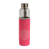 Neoprene Water Bottle Sleeve - (Flower of Life Design)