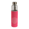 Neoprene Water Bottle Sleeve - (Flower of Life Design)