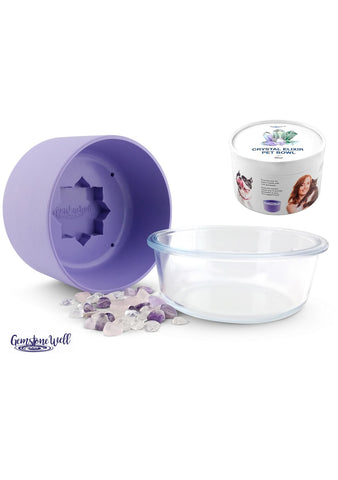 purple pet water bowl