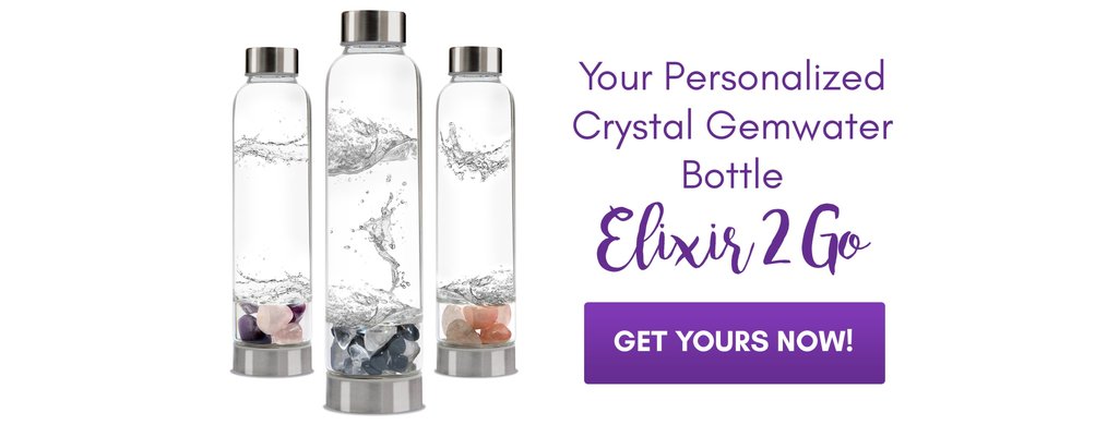 Gemstone Well Crystal Water Bottles