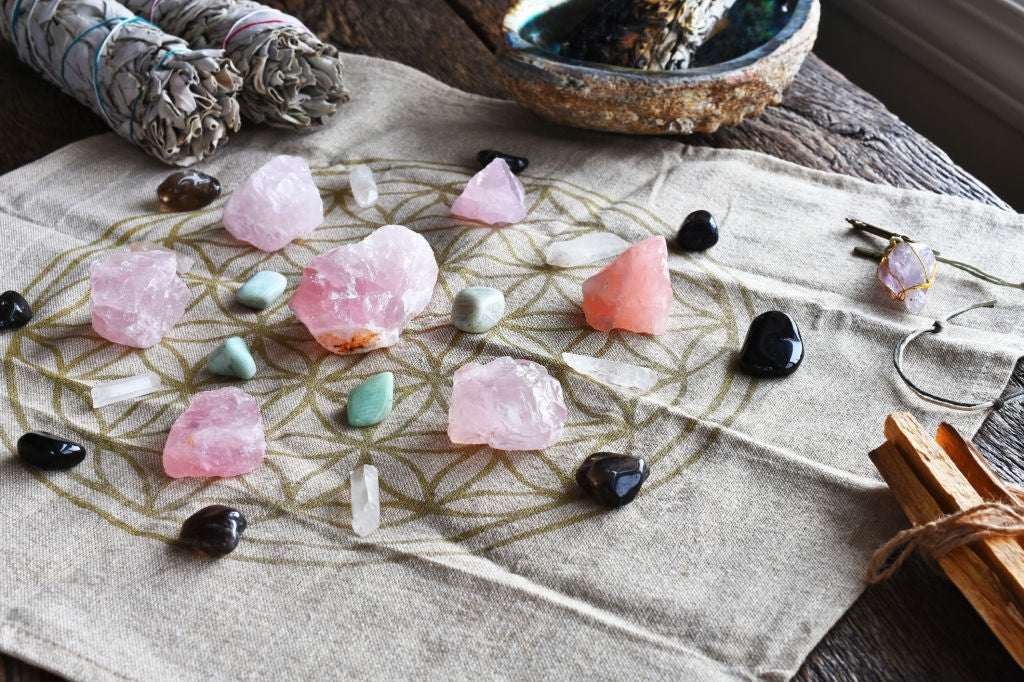 Ready, Set, Sparkle: The Beginner’s Guide to Crystal Grids for Manifestation and Healing
