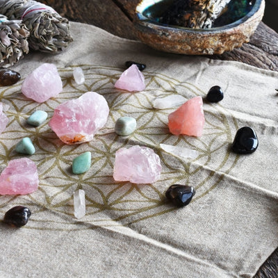 Ready, Set, Sparkle: The Beginner’s Guide to Crystal Grids for Manifestation and Healing