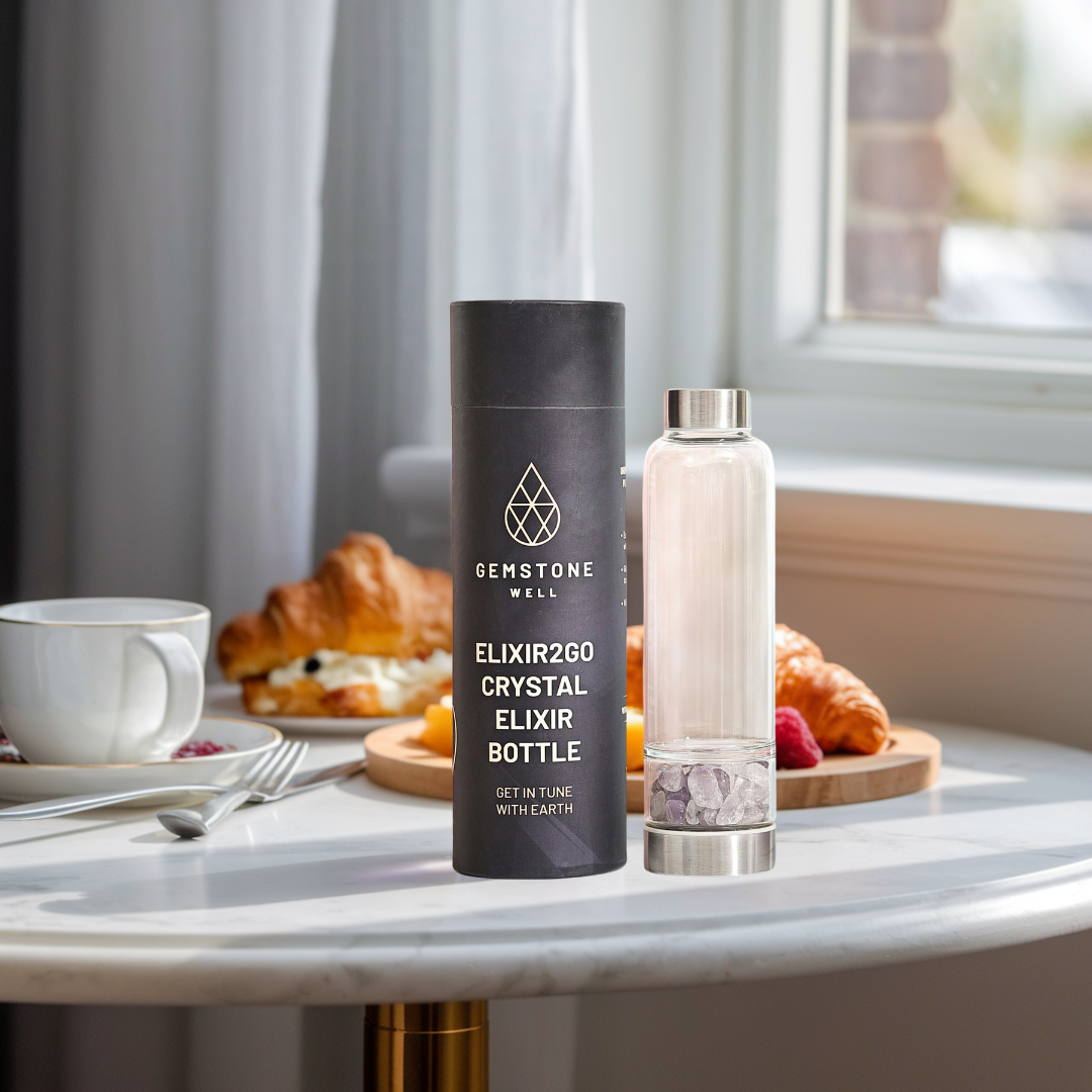Unleash the Power of Gemstones: Discover the Gemstone Well Elixir2Go Crystal Elixir Bottle