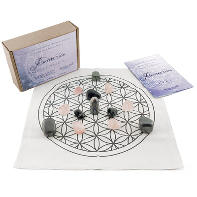 Elevate Your Spiritual Practice: How the Crystal Grid Kit from Gemstone Well Enhances Meditation and Manifestation