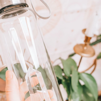 Crystal-Infused Water Bottles: Hydration Meets High Vibes