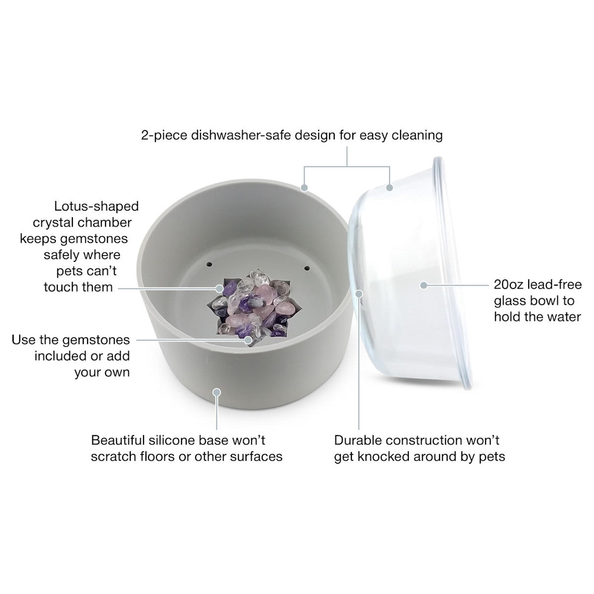 pet water bowl benefits