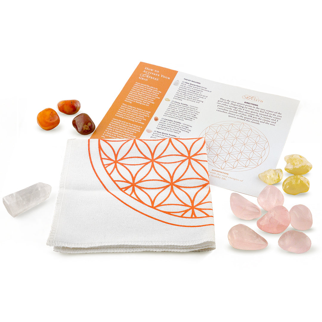 instructions for crystal grid kit